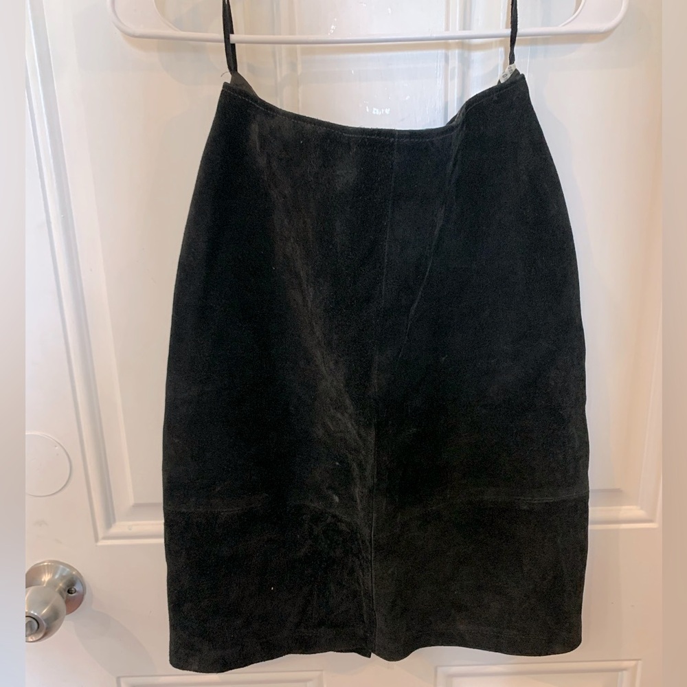 Vintage Amati suede skirt